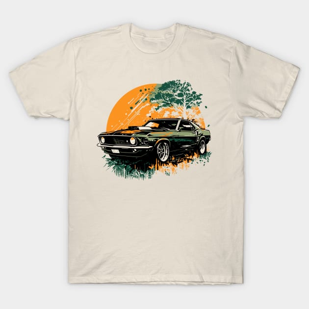 Ford_mustang_001 T-Shirt by neo_fractal